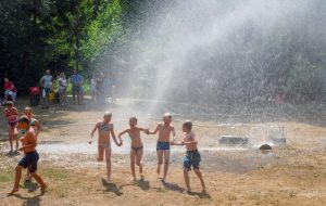 Wasserspiele bei der FFW Wallsbüll Wasserspiele bei der FFW Wallsbüll