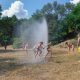 Wasserspiele bei der FFW Wallsbüll