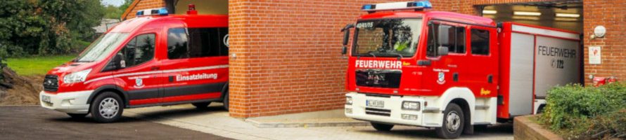 Einladung zur Übergabe des neuen Feuerwehrfahrzeuges und der Fahrzeughalle